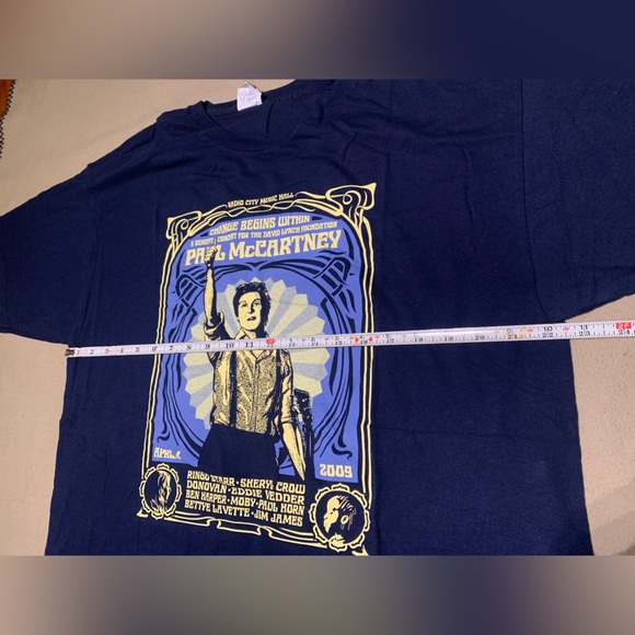 Paul McCartney 2009 T Shirt, NWOT, Size XL - Picture 5 of 5